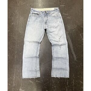 Vintage UNIONBAY Jeans 32x30 Light Blue Carpenter Baggy Wide Leg Loose 90s Y2K